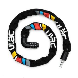 自転車アクセサリー ULAC 7mm コンボチェーンロック STEEL KOMBAT カラー