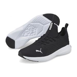 ランニングシューズ PUMA SOFTRIDE フライ フィットネスシューズ 25.5cm プーマ ブラック