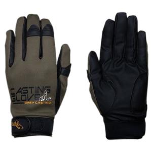 フィッシンググローブ ノリーズ キャスティンググローブNS-03 M ブラウン