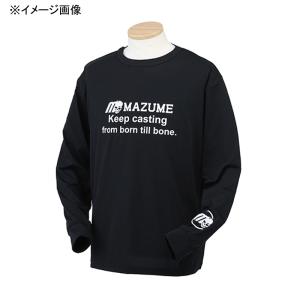 フィッシングウェア マズメ mazume プライムフレックスロングTシャツ M ブラック