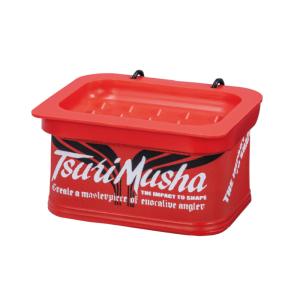 釣武者 TsuriMusha エサBOX レッド