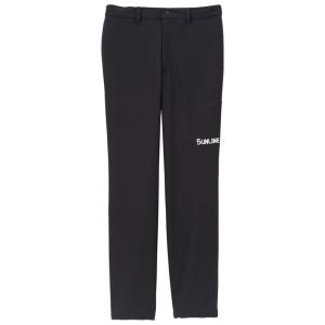 フィッシングウェア サンライン 撥水DRYパンツ L ブラック