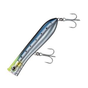 シーバス用ルアー ダイワ ソルティーポップ95F 95mm チャートヘッドメッキイワシ