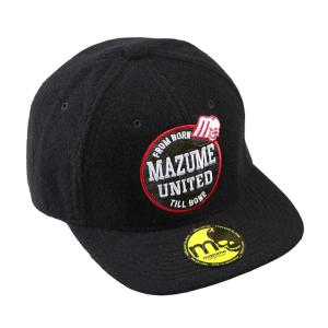 フィッシングウェア マズメ mazume FLAT CAP ウールII フリー ブラック