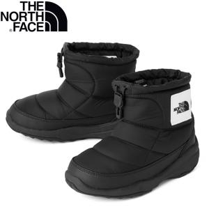 アウトドアフットウェア ザ ノース フェイス 22秋冬 Kid’s ヌプシ ブーティ ロゴ ショート キッズ 14.0cm TNFブラック×TNFホワイト