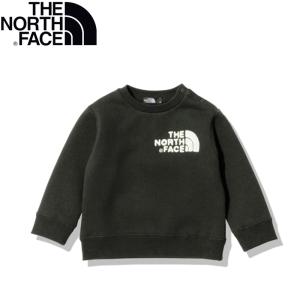 アウトドアウェア ザ ノース フェイス 22秋冬 Baby’s FRONT VIEW CREWベビー 90cm ブラック
