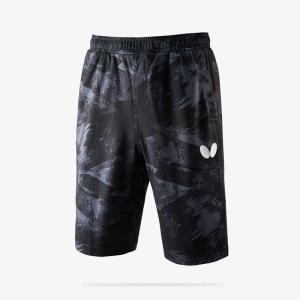 卓球ウェア Butterfly TK ハーフパンツ XO ブラック×グレー