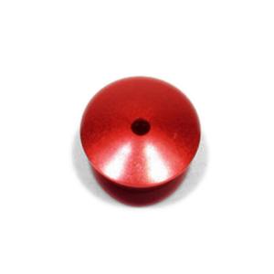 リールカスタムパーツ アベイル GMノブキャップ GM-KNOB-CAP-HT 穴あき レッド｜naturum-outdoor