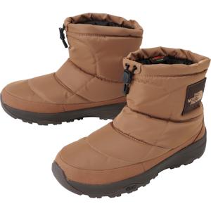 ザ ノース フェイス 22秋冬 ヌプシ ブーティ ウォータープルーフ ロゴ ショート 9/27.0cm ユーティリティブラウン×TNFブラック