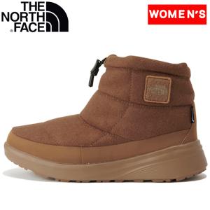 防寒ウィンターブーツ ザ ノース フェイス 22秋冬 Women’s ヌプシ ブーティ ウォータープルーフ ロゴ ショート ウィメンズ 6/23.0cm パインコーンブラ