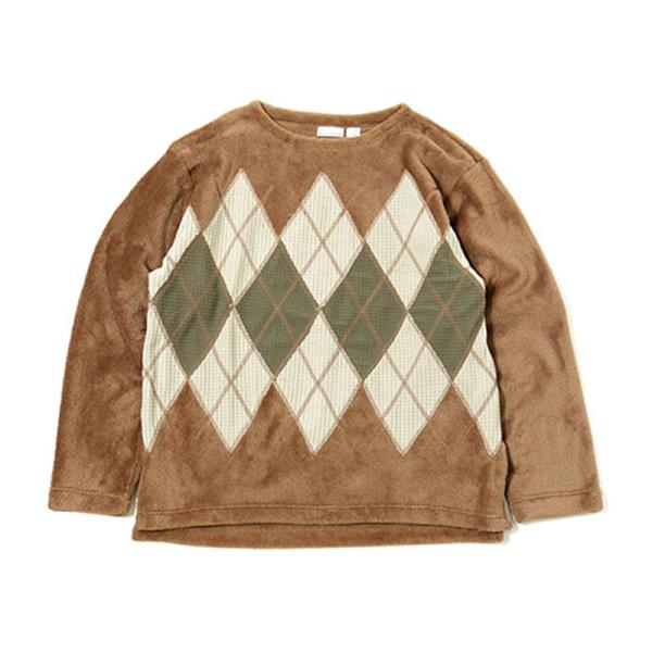 トップス(メンズ) BURLAP OUTFITTER ARGYLE FLEECE CREW TEE ...