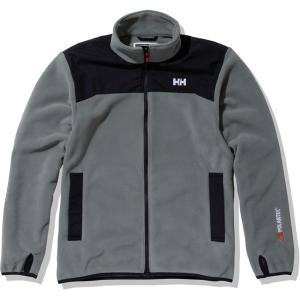 アウトドアジャケット ヘリーハンセン 22秋冬 HYDRO MID LAYER JACKETメンズ L セージ