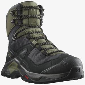 サロモン 23秋冬 QUEST ELEMENT GORE-TEX(クエスト エレメント ゴアテックス) 27.5cm BLACK/D.L.GREEN/O.NIGHT