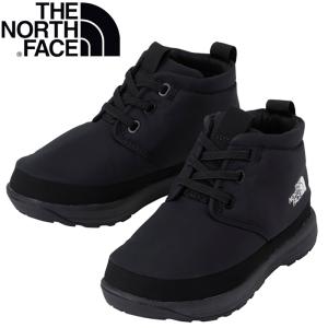 アウトドアフットウェア ザ ノース フェイス 22秋冬 Humpback WP Chukkaキッズ 17cm TNFブラック×TNFブラ
