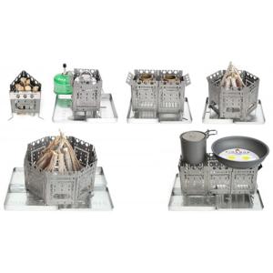 BBQ 七輪 焚火台 Firebox エブリシングキット チタン