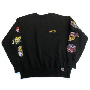 トップス BEN DAVIS CHAMPIONSHIP PATCHED CREW M BLK｜naturum-outdoor