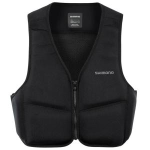 シマノ（SHIMANO） ガードベスト FI-027W ブラック 2XL ( 2023年 3月新