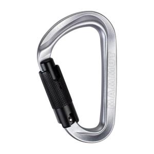 マムート 23春夏 Classic HMS Twistlock Plus Carabiner フリー 17273(light grey)｜naturum-outdoor