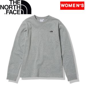 トップス(レディース) ザ・ノース・フェイス L/S NUPTSE COTTON TEE(ヌプシ コットン ティー)ウィメンズ L ミックスグレー(Z)｜naturum-outdoor