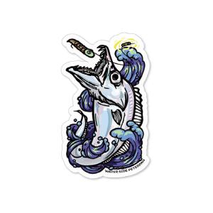 Bigお魚 ステッカー #ヒラマサ ウォーターサイドピーターパン 爆買