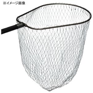 ランディングネット プロックス 交換用ナイロンネット オーバル型 M ブラック
