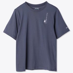 トップス(レディース) コロンビア W ALPINE WAY II EMBROIDERY SS TEE ウィメンズ M 466(NOCTURNAL×LONEPINE G)｜naturum-outdoor