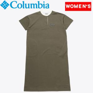 コロンビア Women’s SWING PARK STAND COLLAR DRESS ウィメンズ M 397(STONE GREE)｜naturum-outdoor