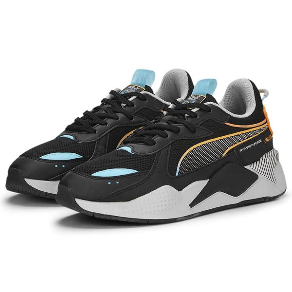 PUMA RS-X 3D/メンズ スニーカー 27.5cm 01(PUMA BLACK-HA)