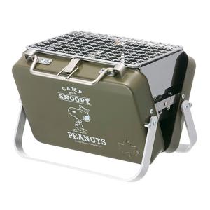 LOGOS スヌーピーアタッシュケース型卓上ミニグリル LOGOS（ロゴス） バーベキューグリル スヌーピー SNOOPY グリル