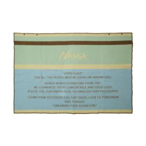 NANGA（ナンガ） GOOD SLEEP BORDER COTTON BLANKET S グッドスリープ