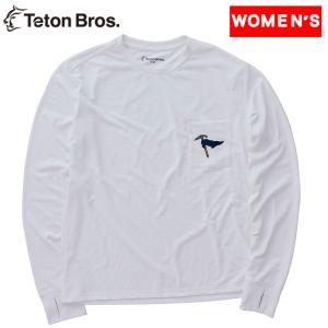 トップス(レディース) Teton Bros. Women’s TB AXE L/S TEE ウィメンズ L WHITE｜naturum-outdoor