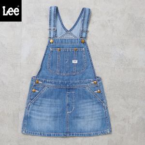 【ボーナスストア+5%実施中！3/31迄】 パンツ Lee OVERALL SKIRT 160cm ...