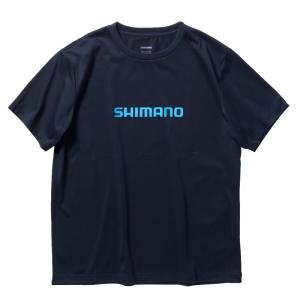 フィッシングウェア シマノ SH-021W ドライロゴTシャツショートスリーブ M ピュアネイビー