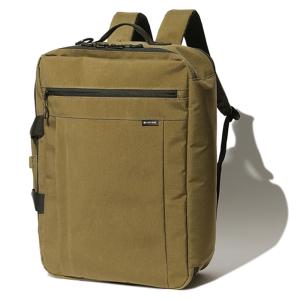 ビジネスバッグ スノーピーク 24春夏 Everyday Use 3Way Business Bag 約28L Brown｜naturum-outdoor