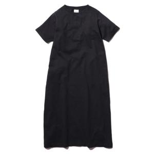 スノーピーク 24春夏 Women’s Recycled Cotton Heavy Dress ウィメンズ 3 Black｜naturum-outdoor