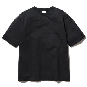 トップス(メンズ) スノーピーク 24春夏 リサイクル コットン ヘビー Tシャツ L ブラック｜naturum-outdoor