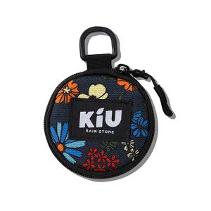 ウォレット・ポーチ KiU 24春夏 ROUND CASE POUCH フリー サイケデリックフラワー｜naturum-outdoor