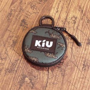 ウォレット・ポーチ KiU 24春夏 ROUND CASE POUCH フリー レオパード｜naturum-outdoor