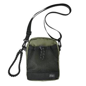 KiU 24春夏 PARACORD MESH POCKET SHOLDER フリー KH｜naturum-outdoor