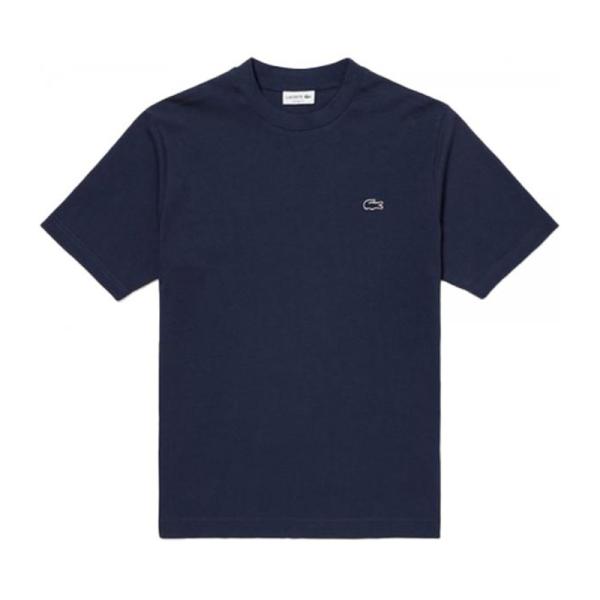 トップス(メンズ) LACOSTE 24春夏 アウトライン クロック クルーネックTシャツ 4 ネイ...