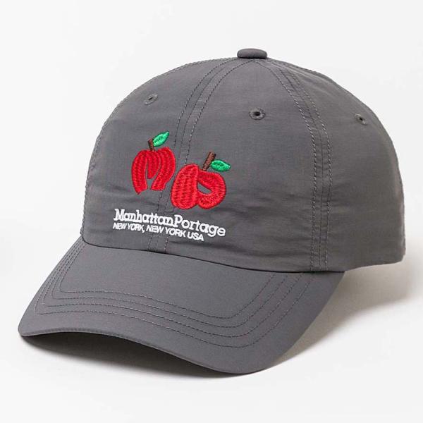 帽子 Manhattan Portage 24春夏 APPLE EMB 6P CAP FREE グレ...