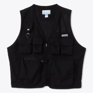 ベスト(メンズ) コロンビア 24春夏 Men’s GOLD CREEK VEST(ゴールド クリーク ベスト)メンズ L 010(Black)｜naturum-outdoor