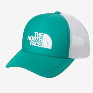 ザ・ノース・フェイス 24春夏 K LOGO MESH CAP(キッズ ロゴメッシュキャップ) KL ガイザーアクア(GA)