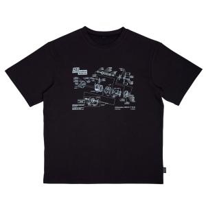 Abu Garcia（アブガルシア） シャドウロゴグラフィックTシャツ XL