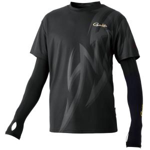がまかつ クールTシャツ L ブラック