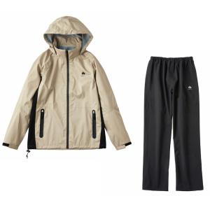 LOGOS（ロゴス） 1/15まで全品+P5% LBL3レイヤーレインスーツ L サンド