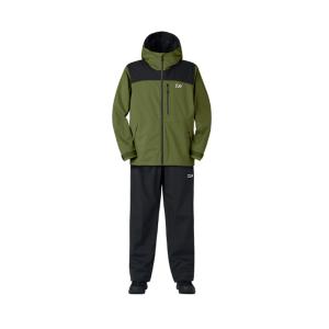 ダイワ レインマックス レインスーツ ブラックヘイズカモ 2XL DR-3625