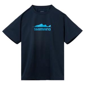 シマノ（SHIMANO） フィッシングウェア SH-021Z ドライロゴTシャツ M