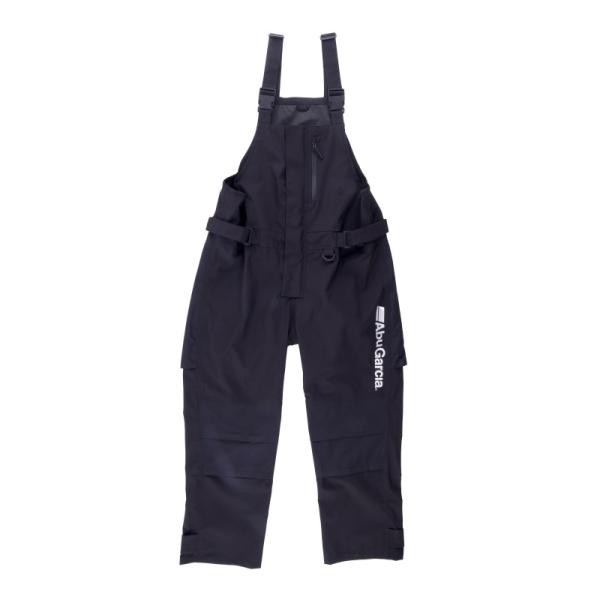 フィッシングウェア アブガルシア 3レイヤー ビブパンツ M ブラック
