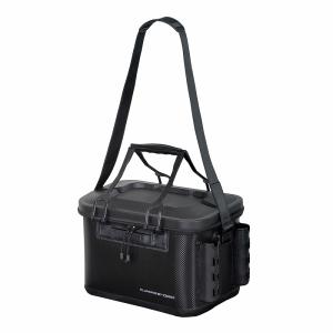 タックルバッグ 大阪漁具 EVAハードバッカンツインロッドホルダー 36 カーボンブラック